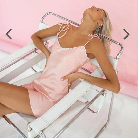 Satin mini slip dress by Verge Girl. Size aus12/US8. Brand new. Never worn. - Picture 8 of 10